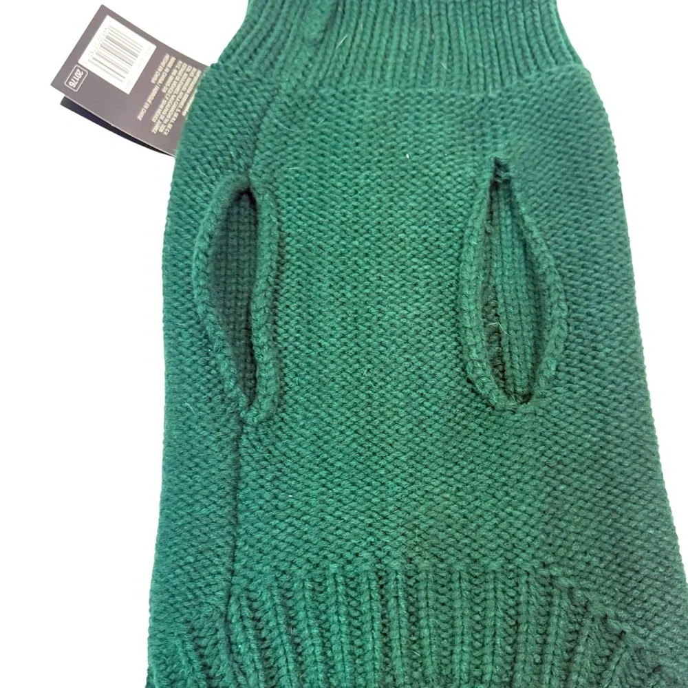 Bee‎ and Willow Dog Cable Knit Sweater Size Large